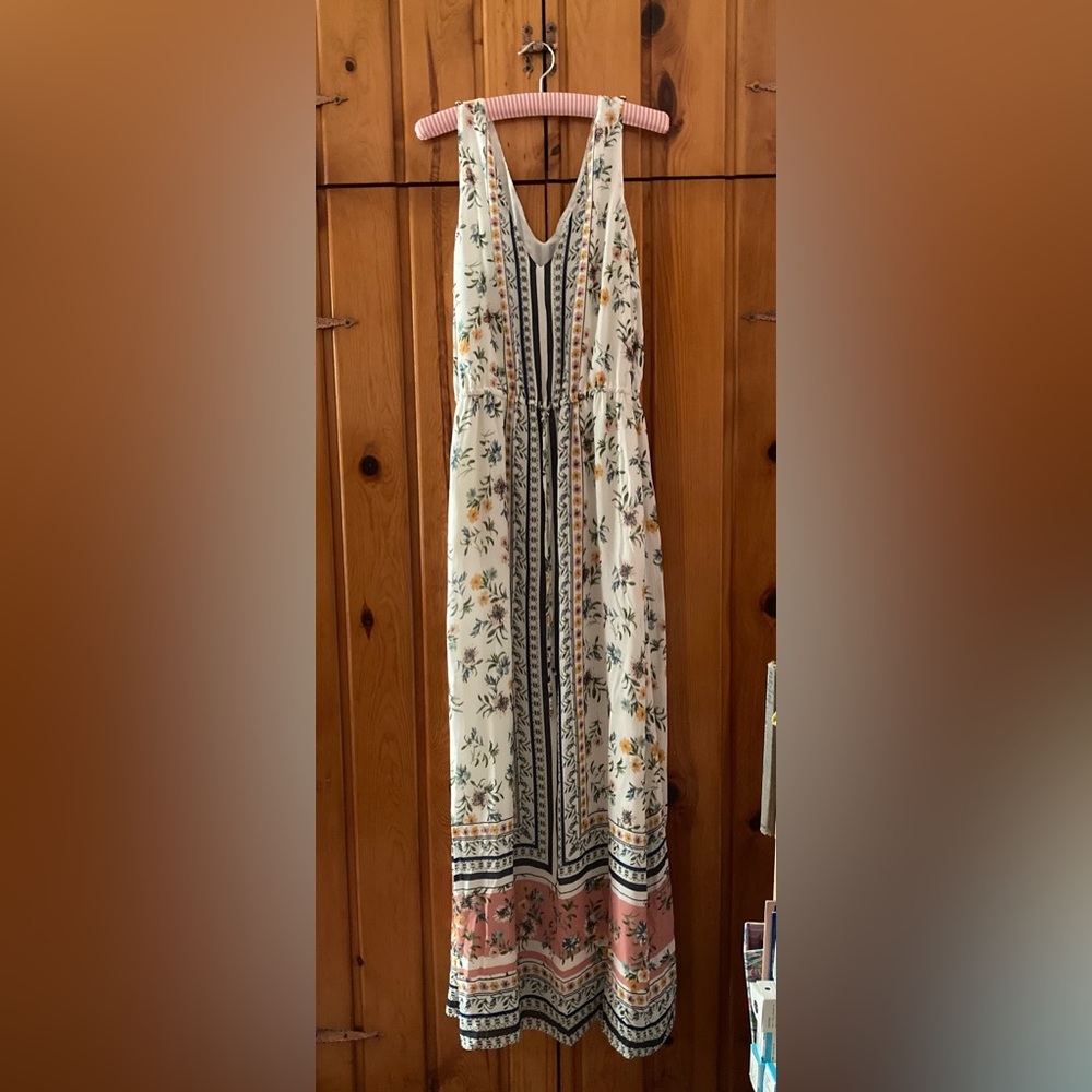Lucky Brand Maxi Floral Print Sundress - XL/TG